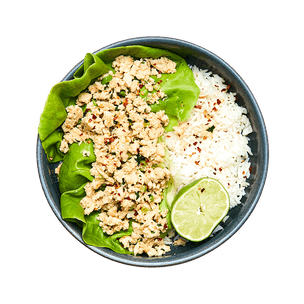 Thai-Inspired Larb with Rice