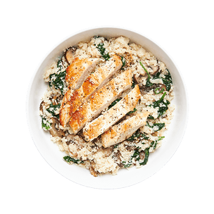 cauliflower-rice-risotto-with-chicken