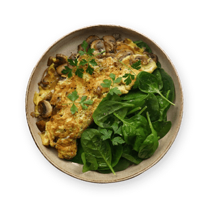 mushroom-omelette