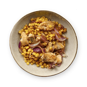 ginger-chicken-and-corn-skillet