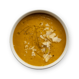 Curried Coconut-Sweet Potato Soup