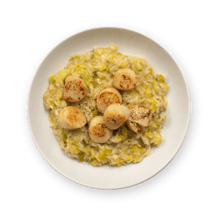 scallop-and-leek-risotto