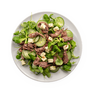 Steak & Cucumber Salad