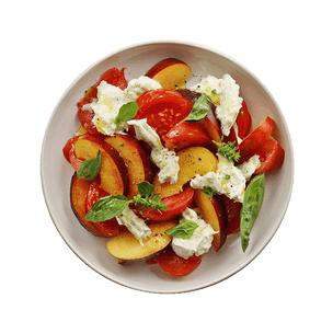 Tomato, Nectarine & Basil Salad