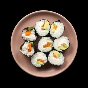 salmon-and-avocado-maki-rolls