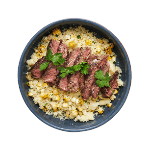 grilled-steak-with-corn-and-couscous-salad