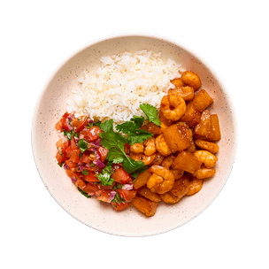 Shrimp & Pineapple Rice Bowl