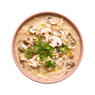 Thai Inspired Chicken Peanut Ramen