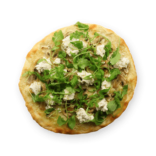 mushroom-and-ricotta-pizza