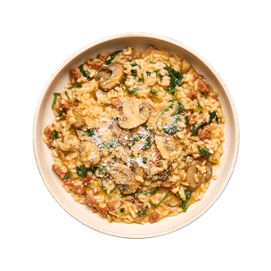 Chorizo & Spinach Risotto