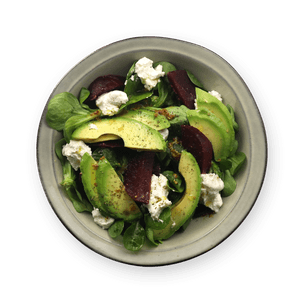 beet-avocado-and-goat-cheese-salad