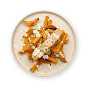 salmon-with-butternut-squash-fries