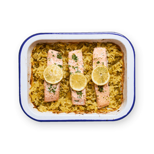 one-pan-salmon-with-asparagus-and-peas