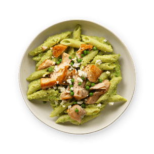 salmon-and-green-pea-pesto-pasta