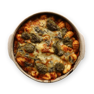 baked-pesto-and-gorgonzola-gnocchi