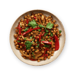 Spiced Chickpea & Pepper Bowl