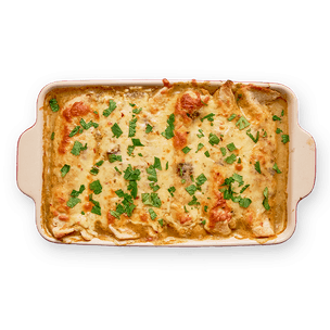 Green Chicken Enchiladas