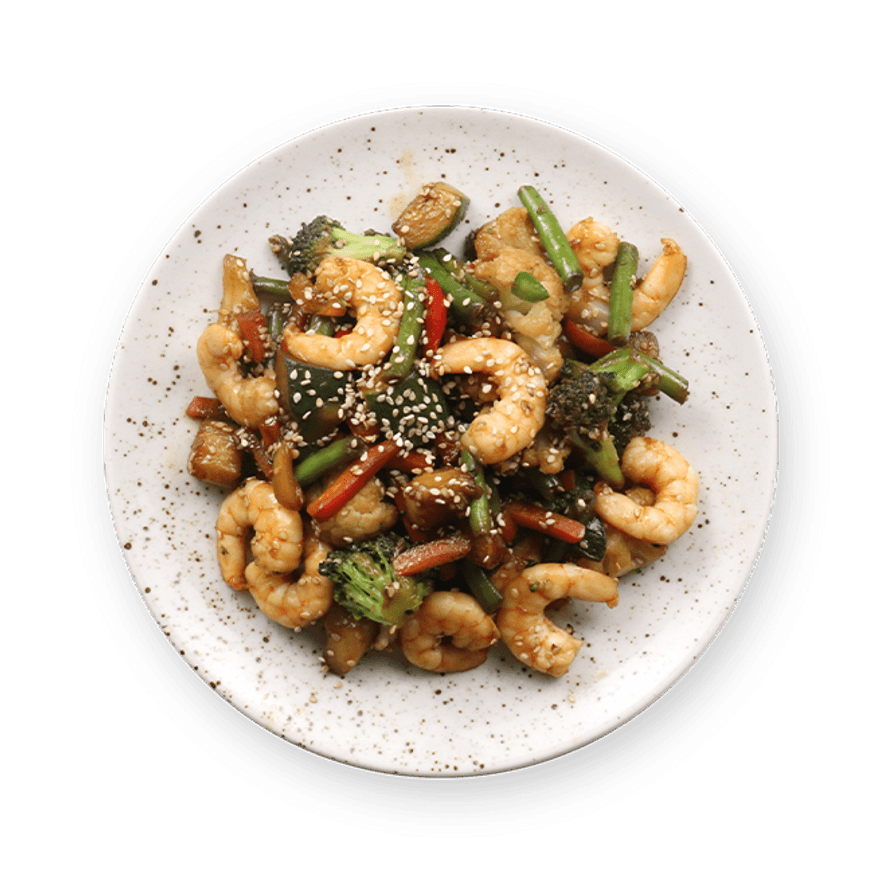 Shrimp & Veggie Stir Fry
