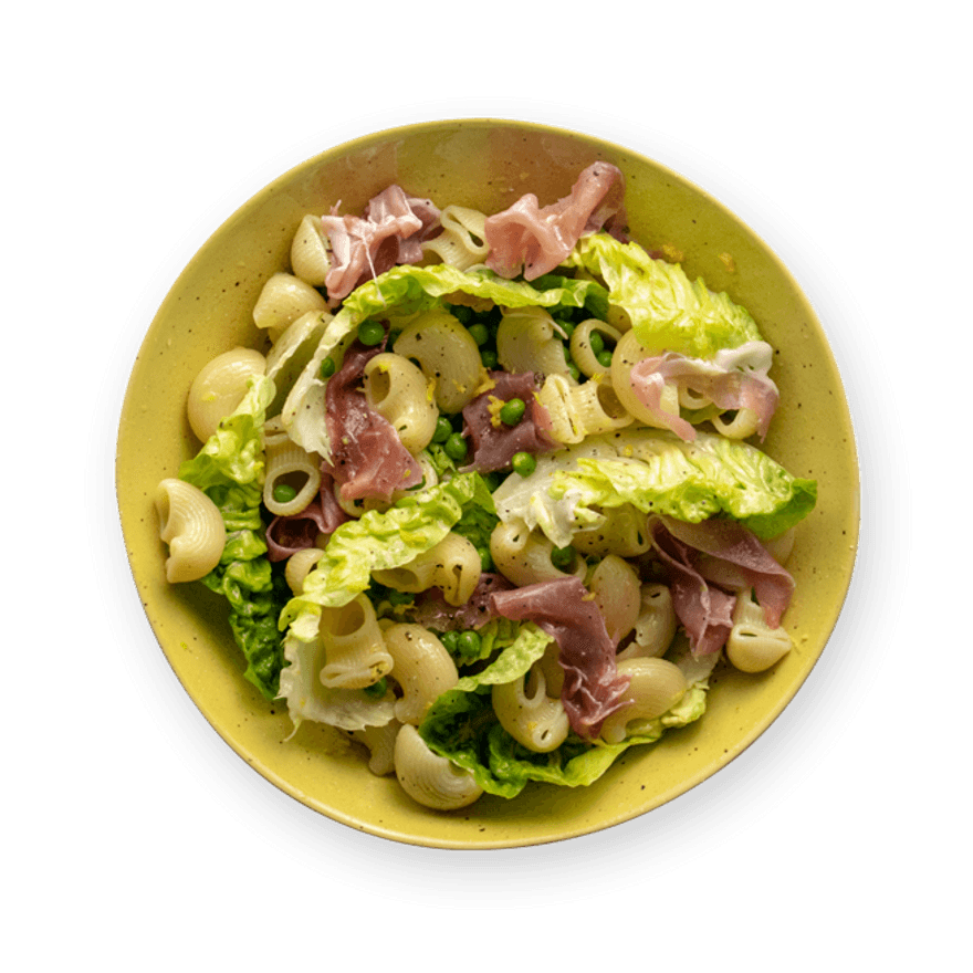 Prosciutto & Pea Pasta Salad