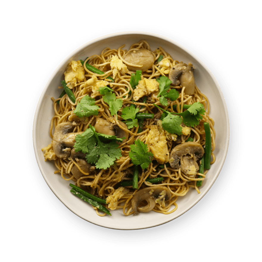 Egg & Veggie Stir-Fried Noodles