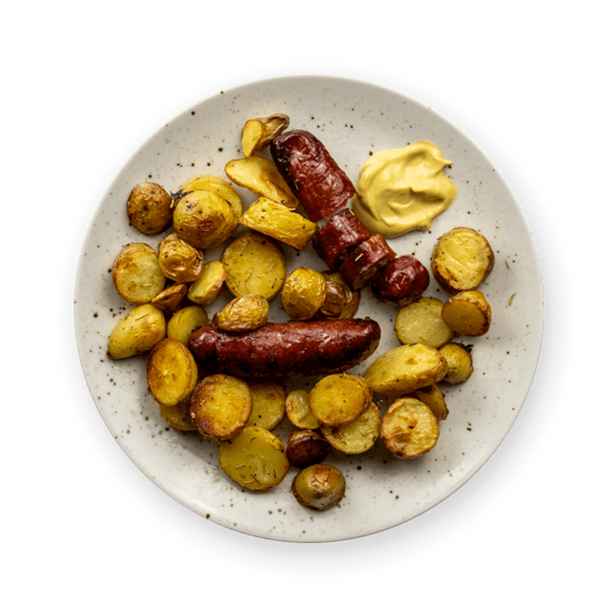 1-Pan Sausage & Potatoes