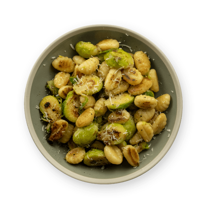 Gnocchi with Brussels Sprouts
