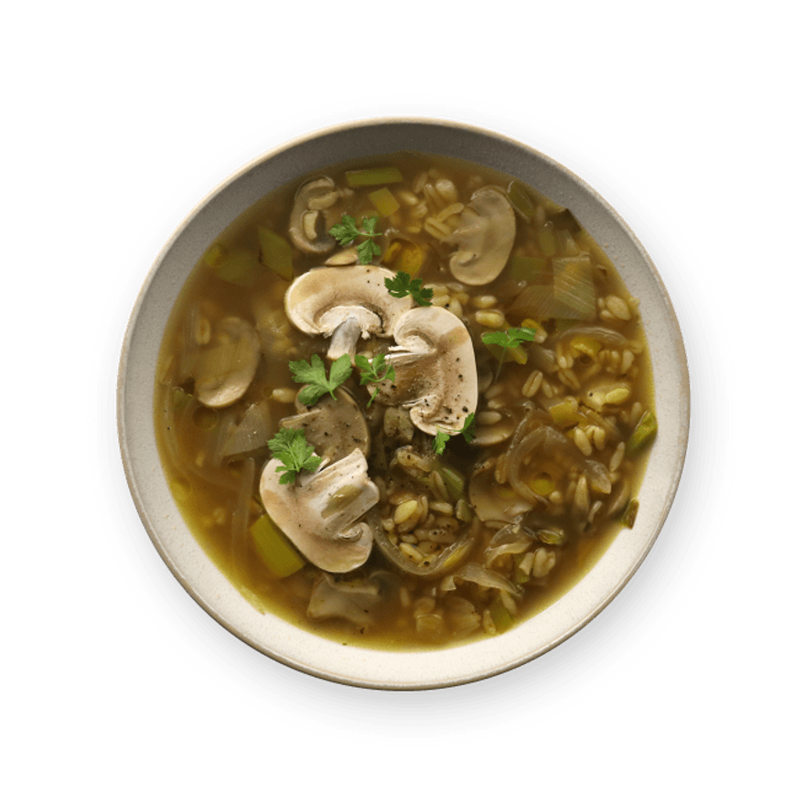 Mushroom & Barley Soup