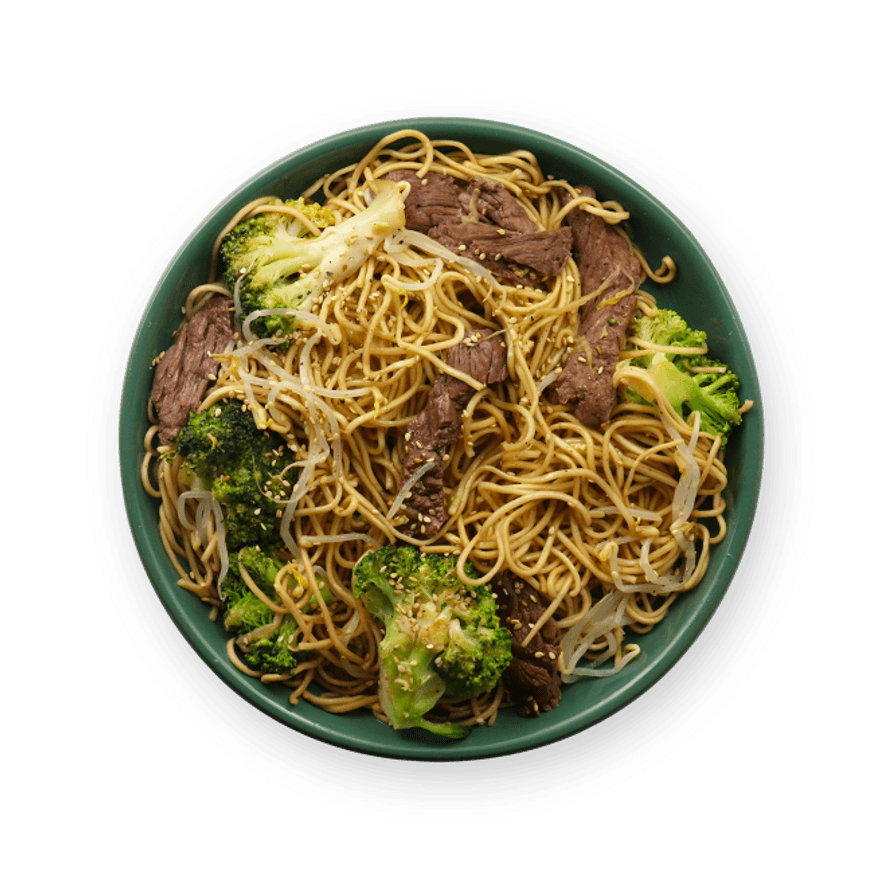 Stir-Fried Beef & Broccoli with Noodles