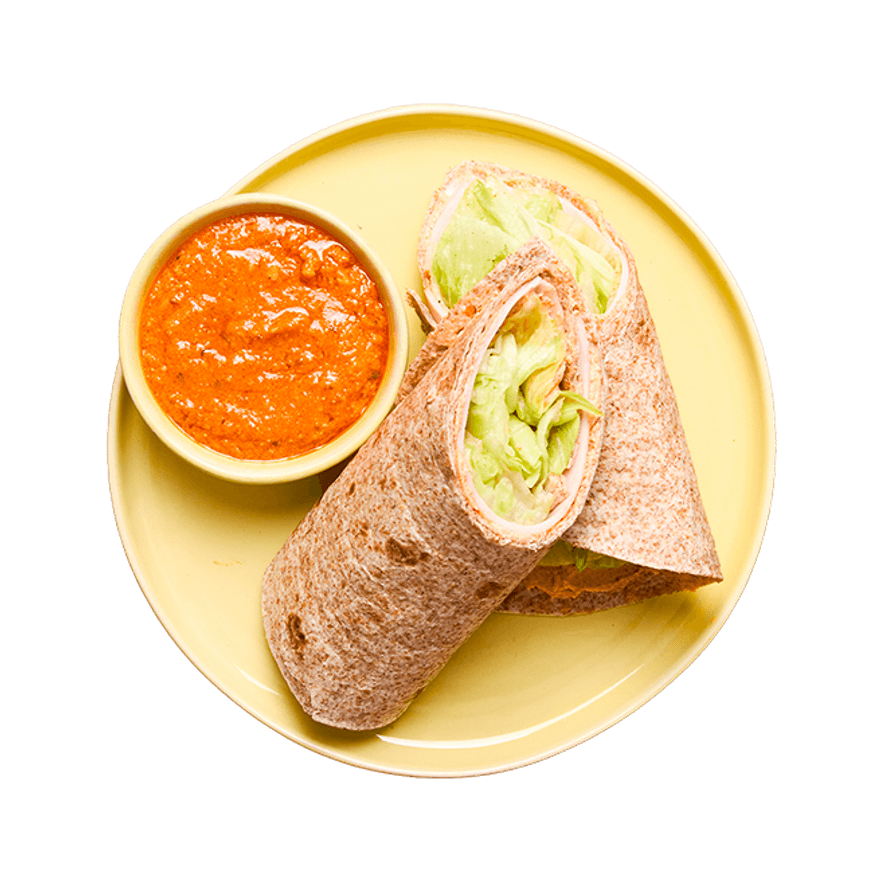 Turkey & Tomato Pesto Wrap Turkey & Tomato Pesto Wrap