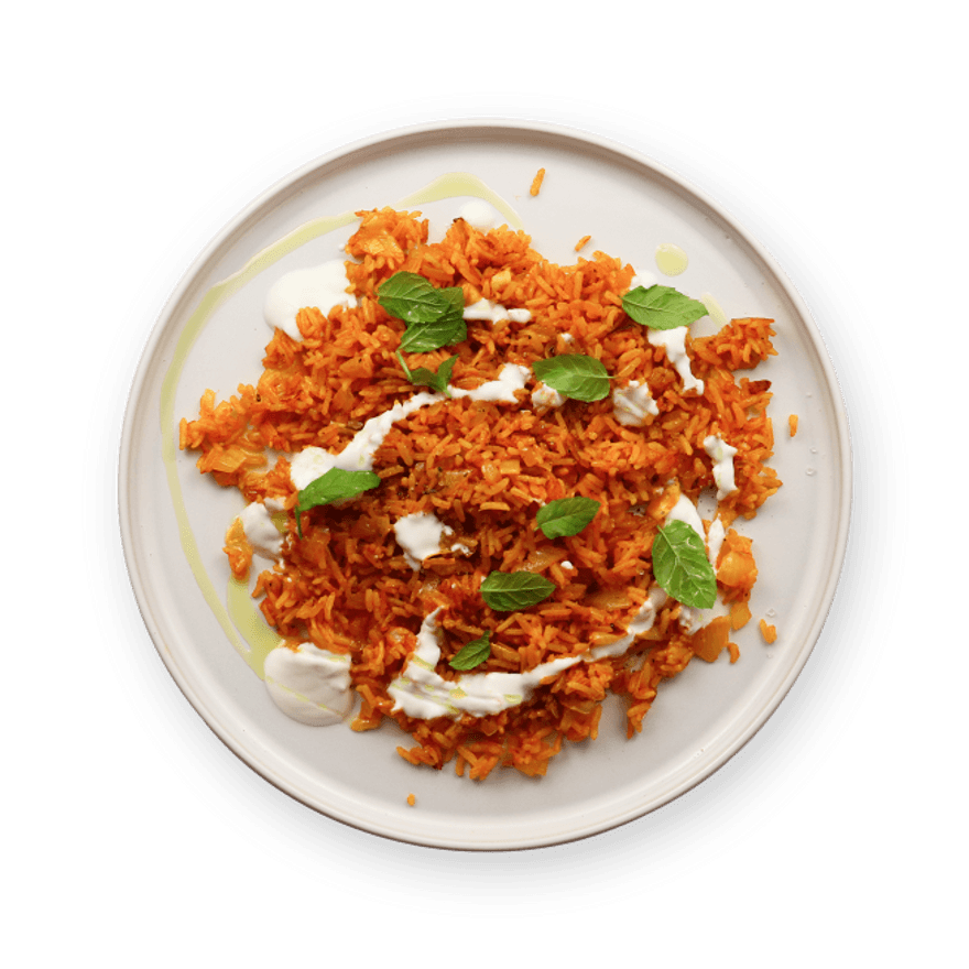 Turmeric Rice with Tomatoes