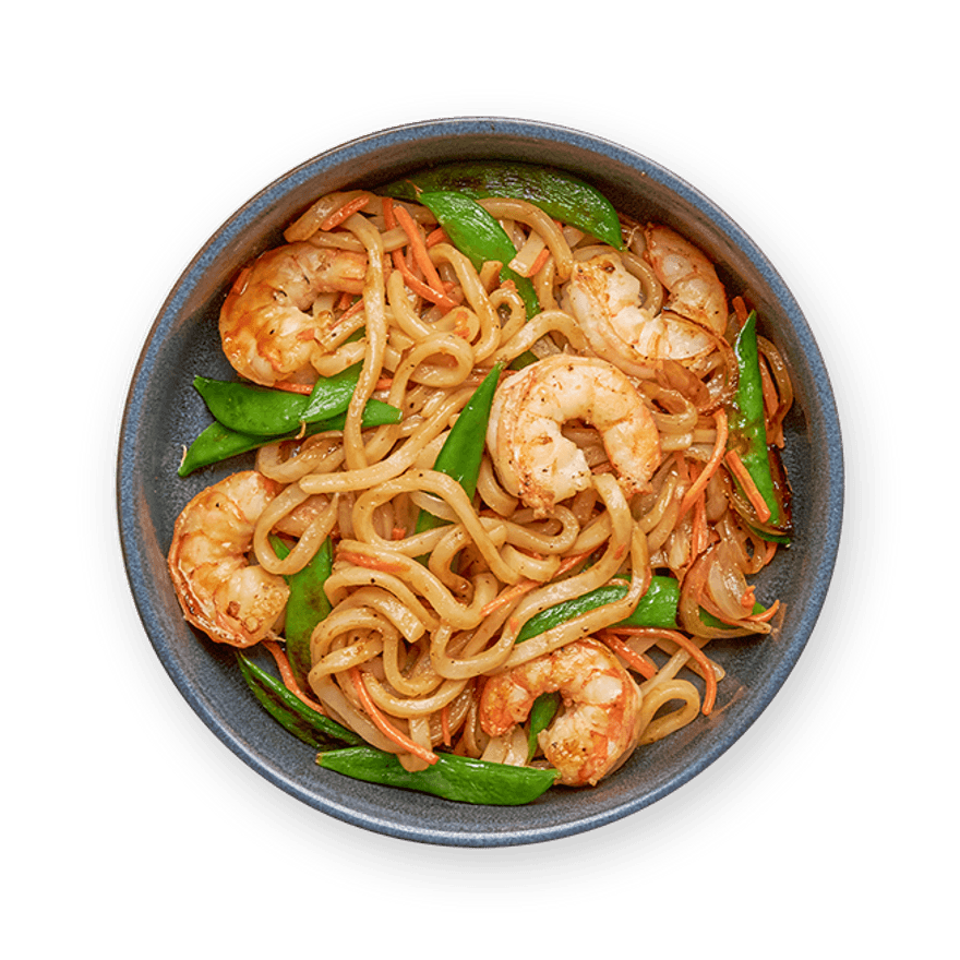Udon Shrimp Stir-fry