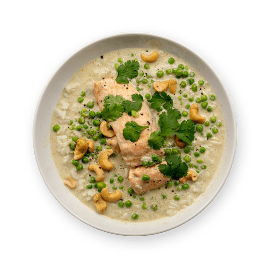 Salmon Coconut Curry