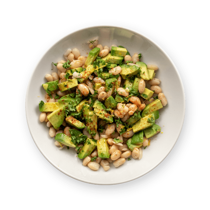 White Bean & Avocado Salad