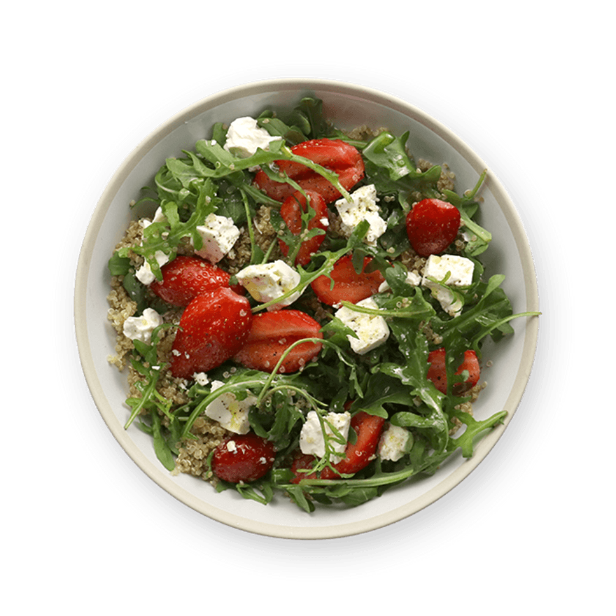 Strawberry & Feta Quinoa Salad