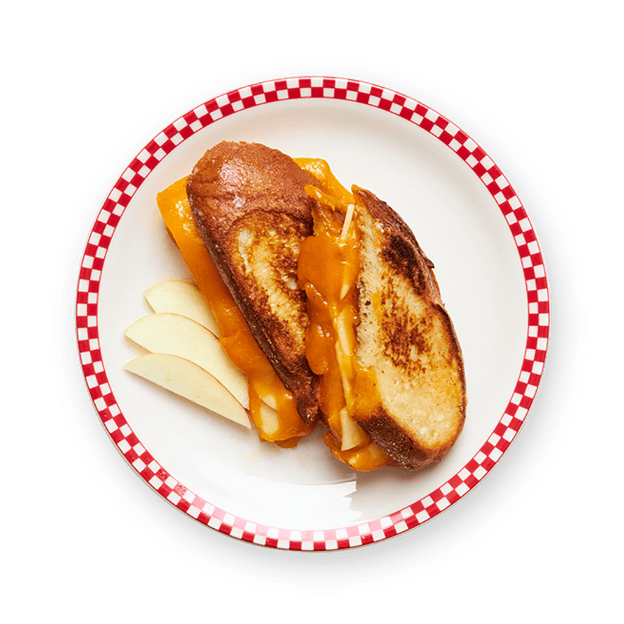 Grilled cheese cheddar & pomme