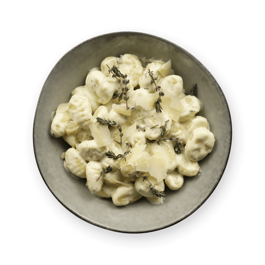 Gnocchi with Parmesan Cream & Thyme
