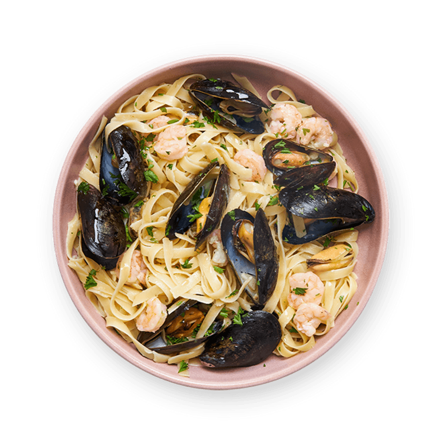 Decadent Seafood Linguine