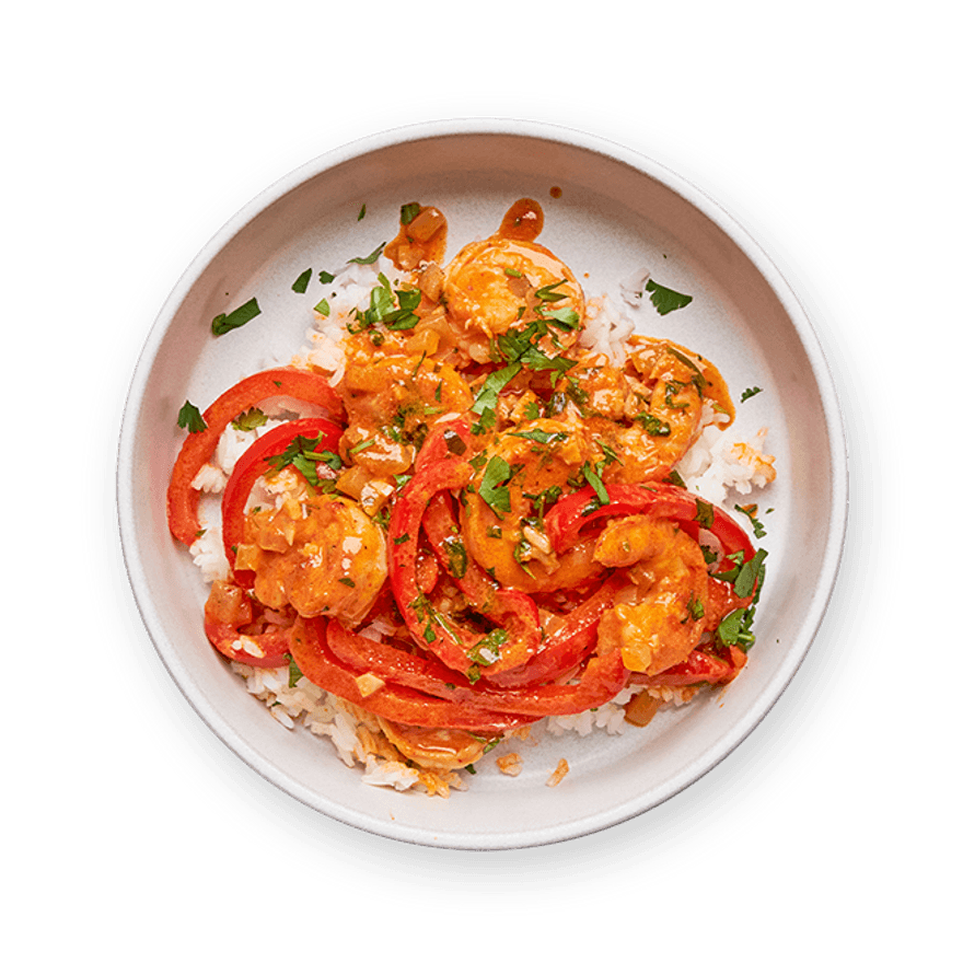 Red Thai Curry Shrimp