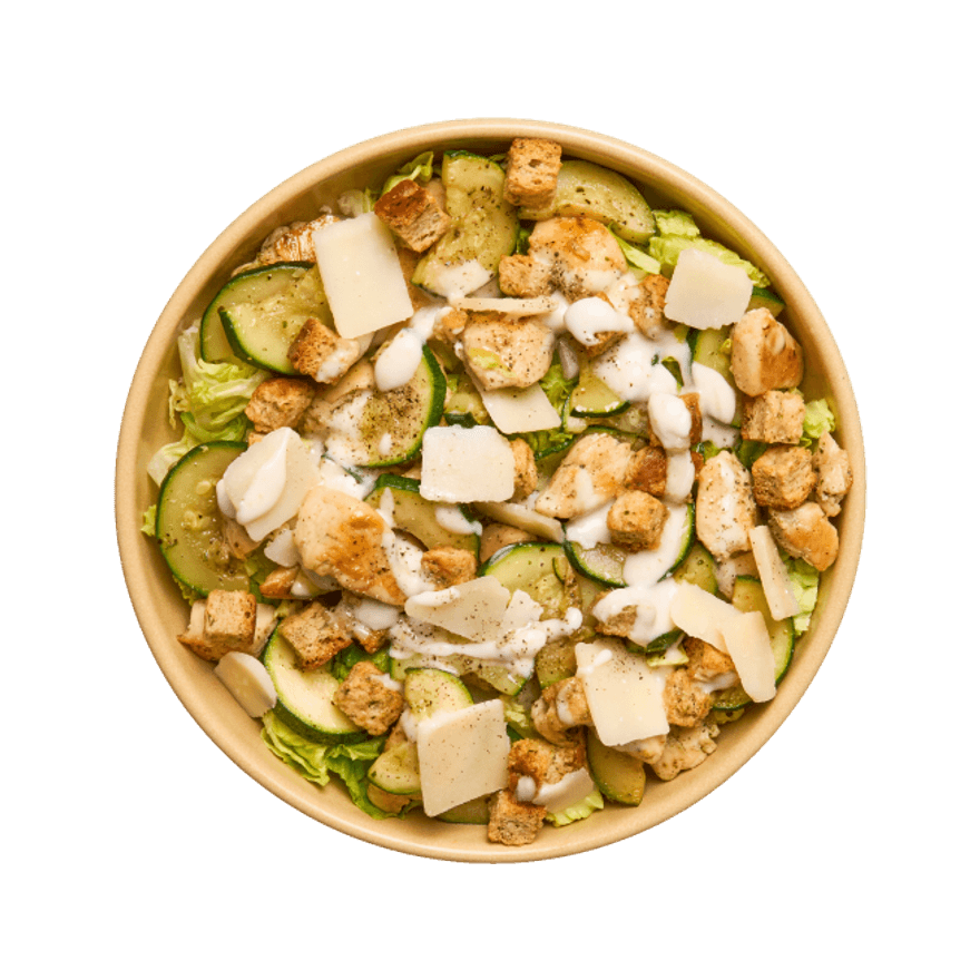 Caesar Salad with Zucchini Caesar Salad with Zucchini