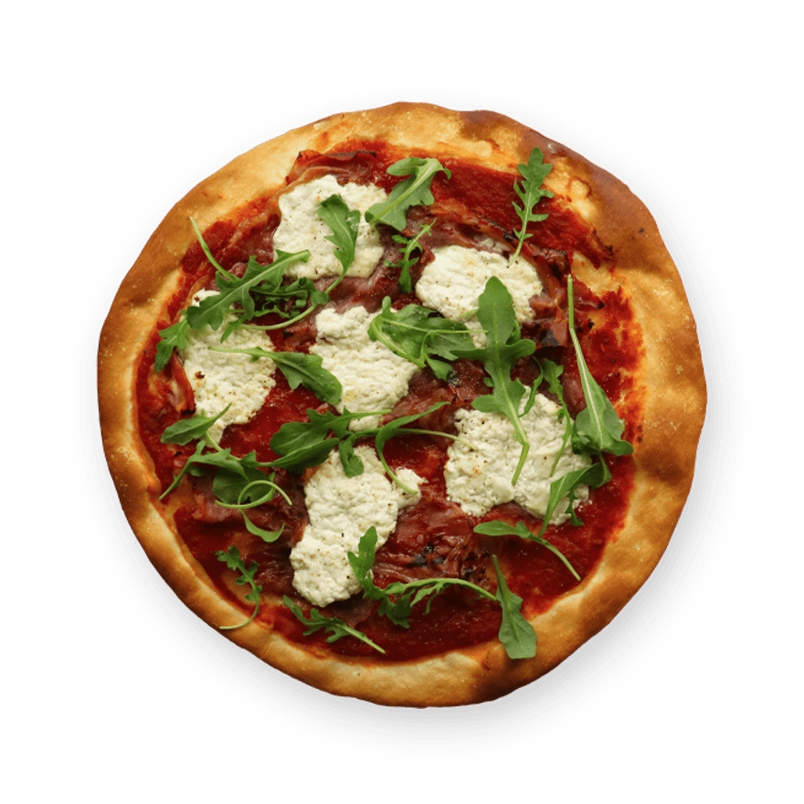 Prosciutto & Ricotta Pizza
