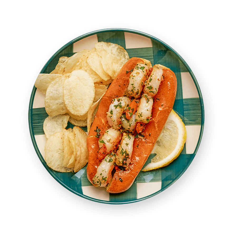 Garlic Butter Shrimp Roll
