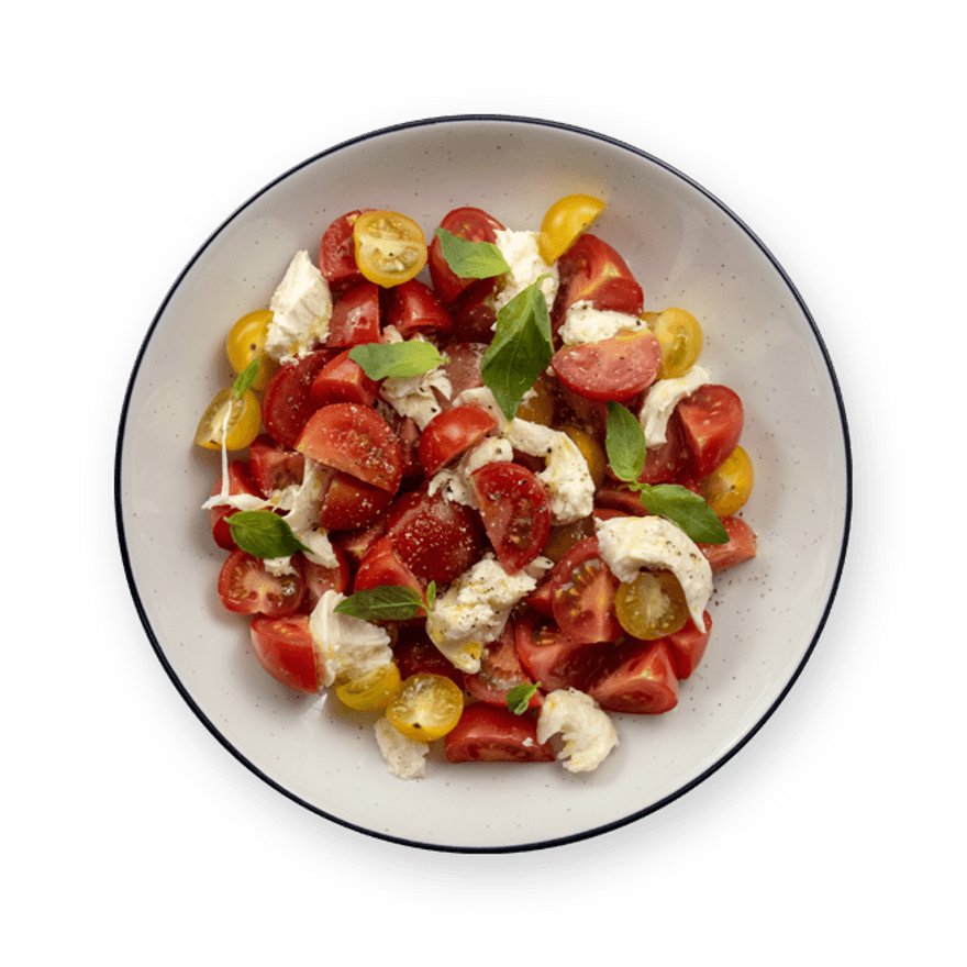 Baby Tomato & Mozzarella Salad