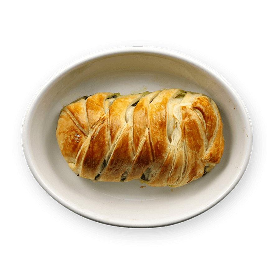 Salmon & Spinach Puff Pastry