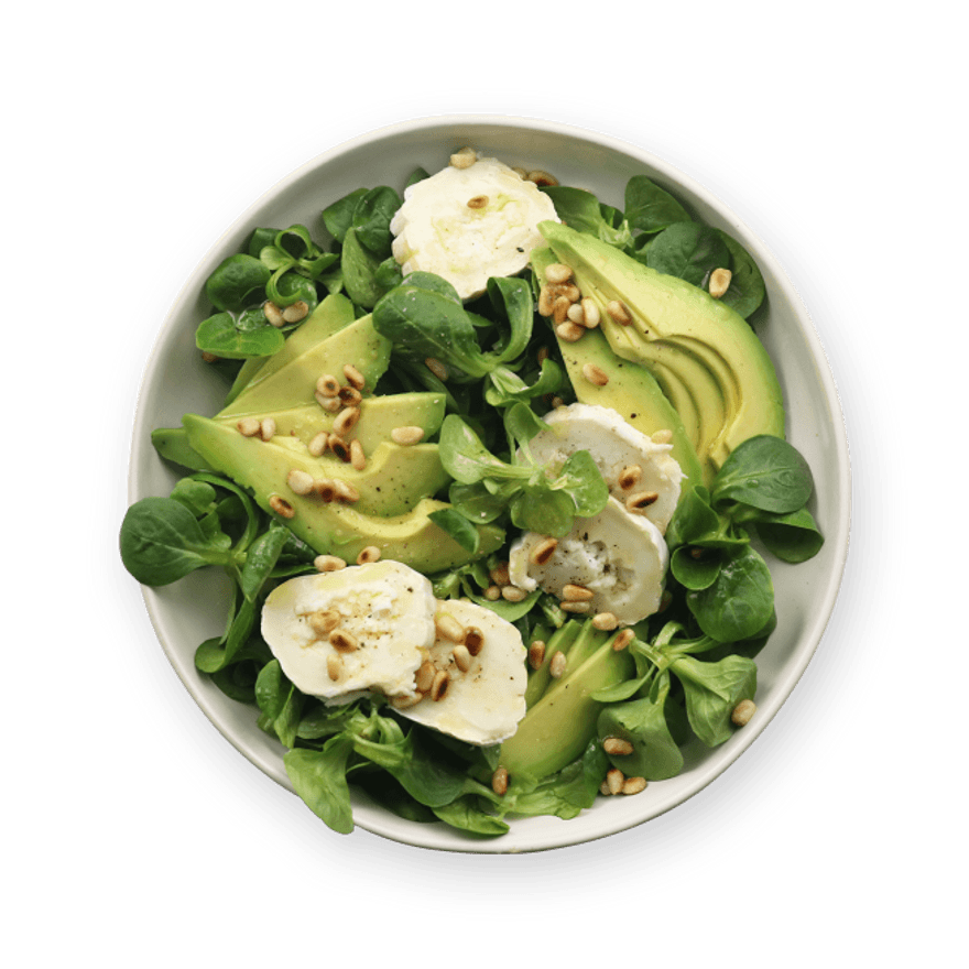 Goat Cheese & Avocado Plate