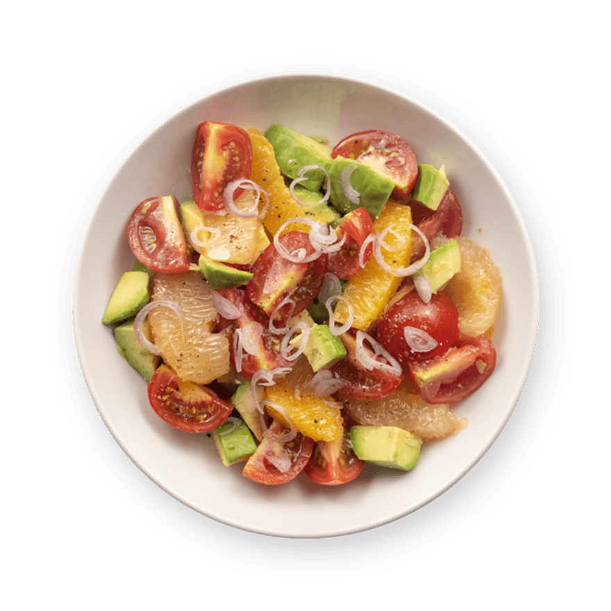 Citrus, Tomato & Avocado Salad