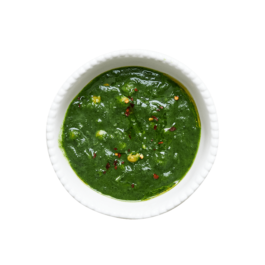Green Goodness Soup with Chickpeas