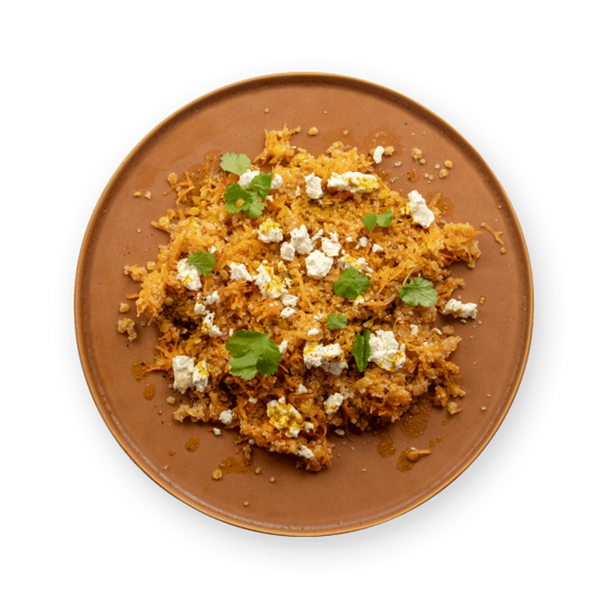 Curried Quinoa & Lentil Bowl
