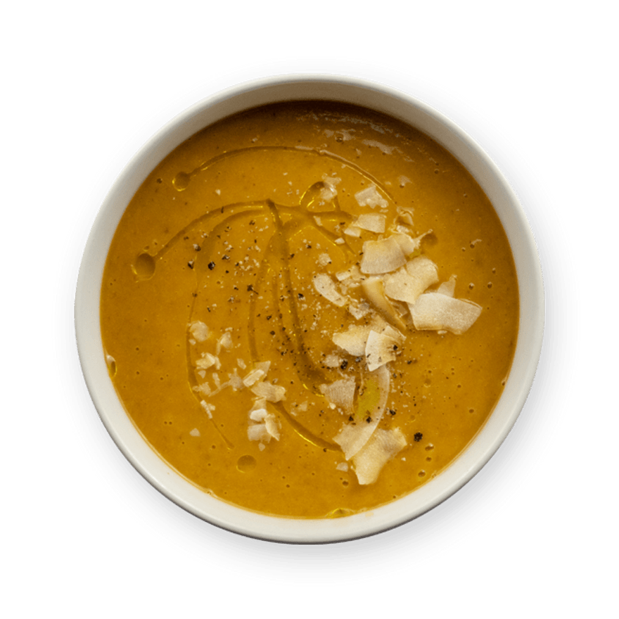 Curried Coconut-Sweet Potato Soup