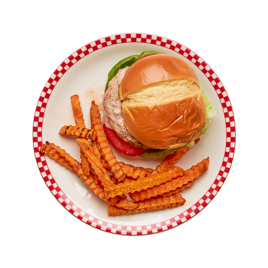 Turkey Burgers with Special Sauce