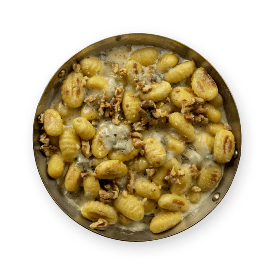 Gnocchi with Walnuts & Gorgonzola